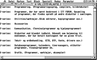 ST-OP Velkommen Disk atari screenshot